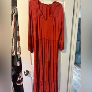 Old Navy Fall Maxi Dress
